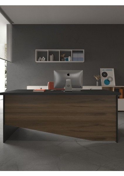 Festival Ofis Masası - OFİS-7-4-2-120 x 75 Beyaz - Ceviz