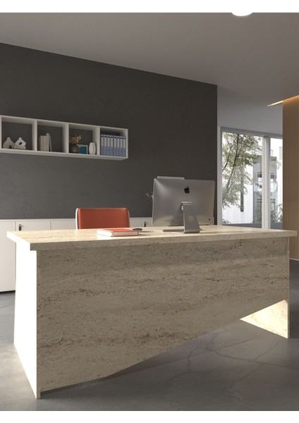 Festival Ofis Masası - OFİS-5-8-8-180X60 Beyaz - Travelter modelleri