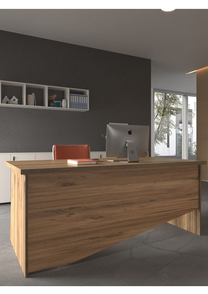 Festival Ofis Masası - OFİS-5-2-6-140X75 Beyaz - Çam modelleri