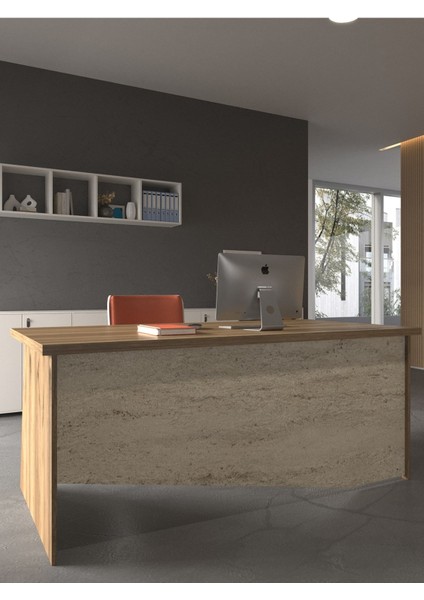 Festival Ofis Masası - OFİS-7-2-8-160X75 Beyaz - Travelter modelleri