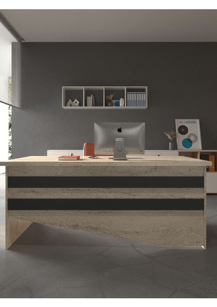 Festival Ofis Masası - OFİS-6-8-4-160X75 Beyaz - Antrasit fiyatları