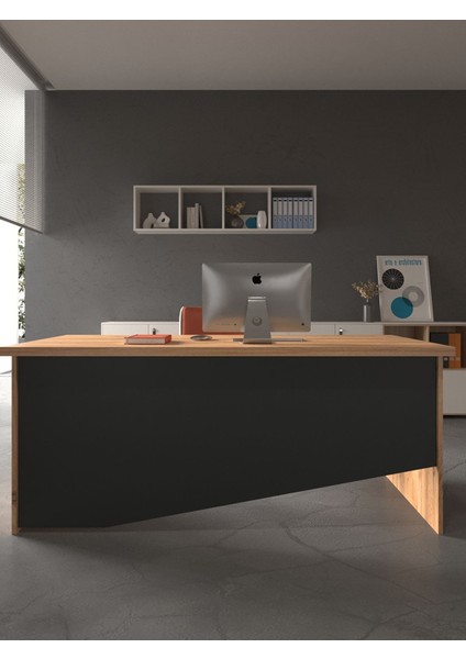 Festival Ofis Masası - OFİS-5-6-4-140X75 Beyaz - Antrasit fiyatları