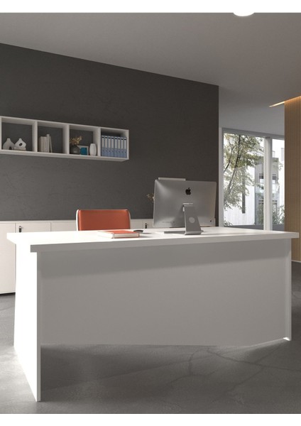 Festival Ofis Masası - OFİS-7-1-1-160 x 90 Beyaz - Beyaz
