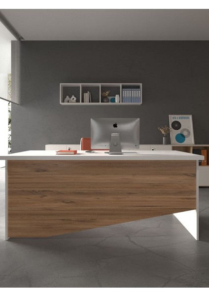 Festival Ofis Masası - OFİS-5-1-6-180X75 Beyaz - Çam fiyatları