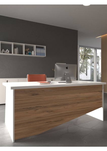 Festival Ofis Masası - OFİS-5-1-6-180X75 Beyaz - Çam modelleri