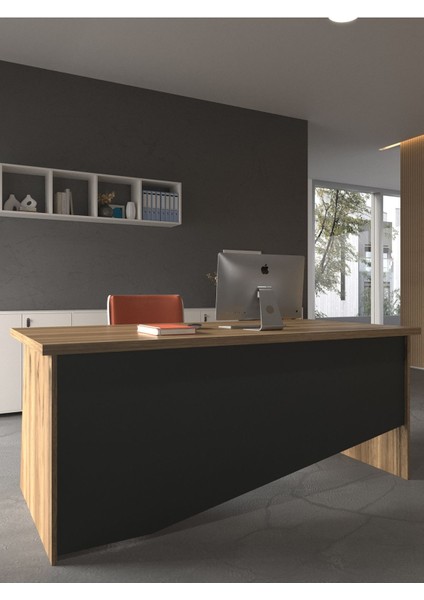 Festival Ofis Masası - OFİS-5-2-4-160X90 Beyaz - Antrasit modelleri