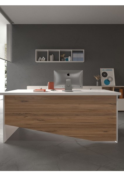 Festival Ofis Masası - OFİS-7-1-6-160X75 Beyaz - Çam fiyatları