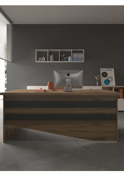 Festival Ofis Masası - OFİS-6-2-4-180X90 Beyaz - Antrasit fiyatları
