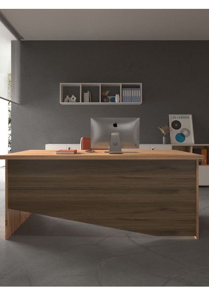 Festival Ofis Masası - OFİS-7-6-2-140X60 Beyaz - Ceviz fiyatları