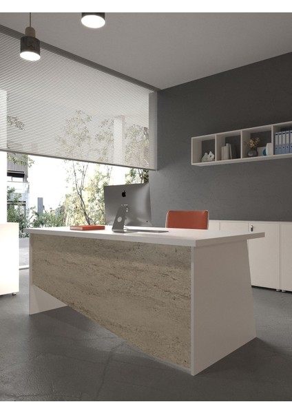 Festival Ofis Masası - OFİS-7-1-8-140X60 Beyaz - Travelter