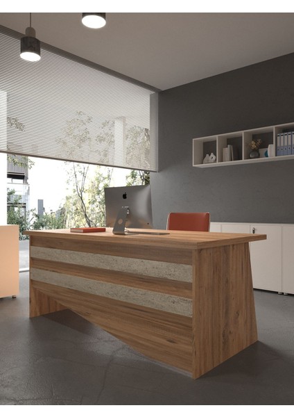 Festival Ofis Masası - OFİS-6-6-8-180X60 Beyaz - Travelter