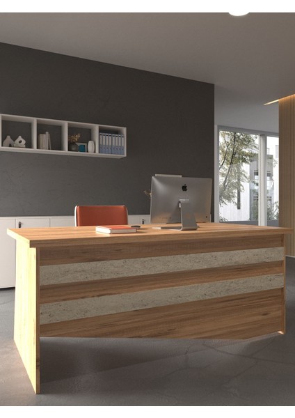 Festival Ofis Masası - OFİS-6-6-8-180X60 Beyaz - Travelter modelleri