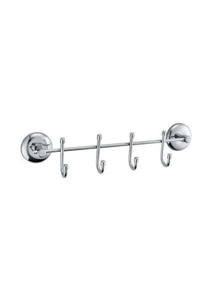4 Kancalı Dekoratif Askılık Mutfak Banyo Duvar Yüzeyi Askısı