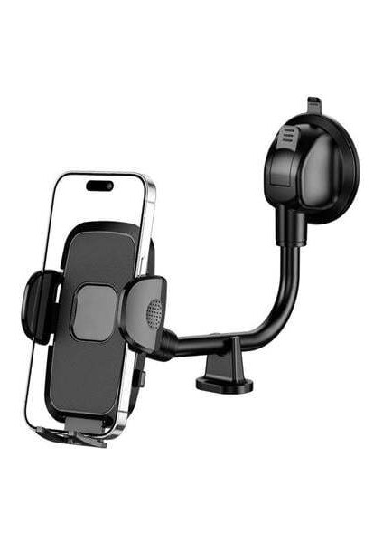 Ayarlanabilir Vakum Kilitli Cam ve Torpidoya Takılabilen Telefon Tutucu