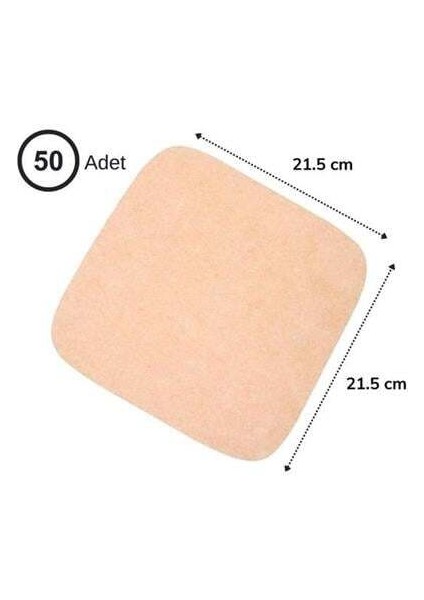 50 Adet Air Fryer Pişirme Kağıdı Tek Kullanımlık Yağ Su Geçirmez Yapışmaz Deliksiz Düz Kare Model modelleri