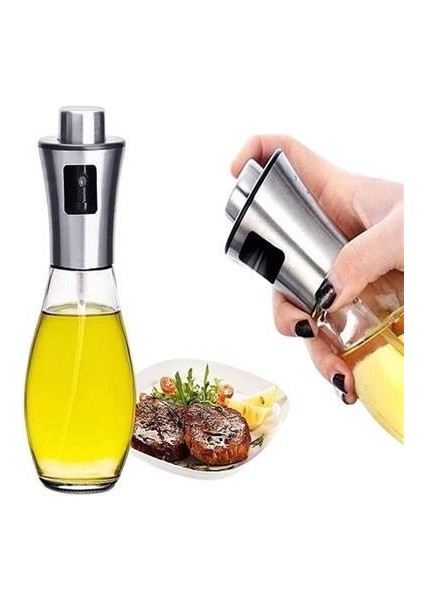 Buffer® Çok Amaçlı Spreyli Sızdırmaz Cam Şişe Yağdanlık Limon Sirke Sos Püskürtücü Dağıtıcı Sprey