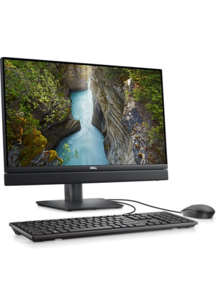 7490 Optiplex i7-10700 8GB 512GB SSD 23,8" Freedos All-in-One Masaüstü Bilgisayar