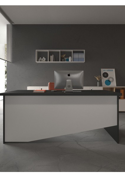Festival Ofis Masası - OFİS-5-4-1-180 x 60 Beyaz - Beyaz fiyatları