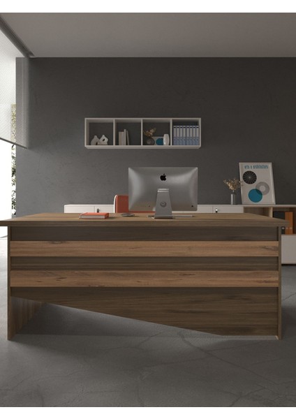 Festival Ofis Masası - OFİS-6-2-6-180X90 Beyaz - Çam