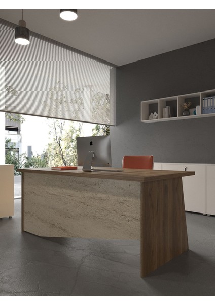 Festival Ofis Masası - OFİS-5-2-8-180X60 Beyaz - Travelter