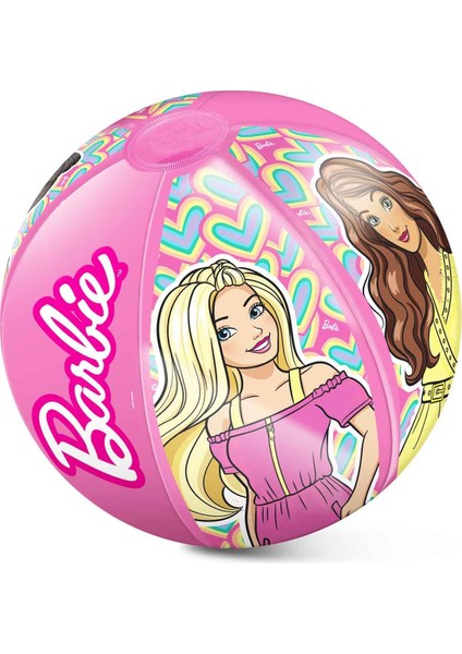 Barbie Pembe Plaj Topu 50CM