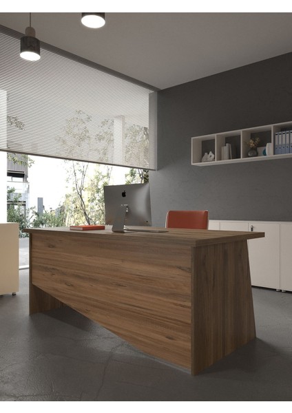 Festival Ofis Masası - OFİS-7-2-6-180X60 Beyaz - Çam