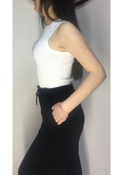 Işıl Tekstil Kadın Ekru Sporcu Atlet T-Shirt