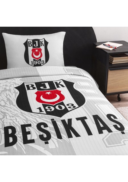 Yeni Sezon Lisanslı Beşiktaş Soccer Tek Kişilik Pike Takımı