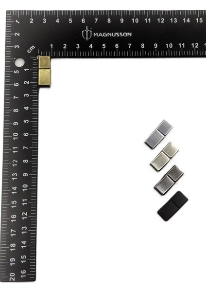 4x8 mm Deri Bileklik Kiliti Mıknatıslı Kilit (40 Adet)