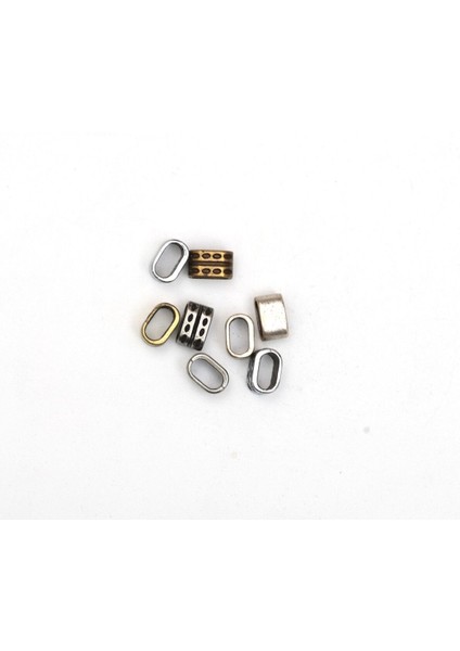 5X10 mm Desenli Deri Bileklik Ara Aparatı (100 Gram)