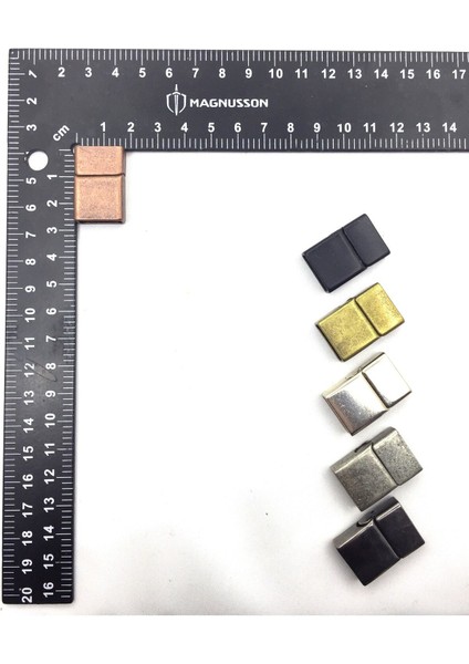 5x15 Mm Deri Bileklik Kiliti Mıknatıslı Kilit (10 Adet)
