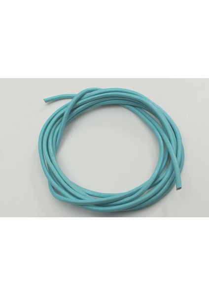 4 mm Çaplı Yuvarlak Deri Kordon (2 Metre)