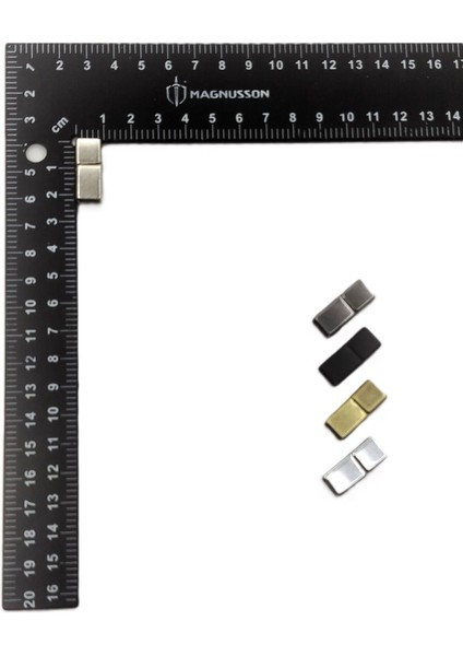 4x8 Mm Deri Bileklik Kiliti Mıknatıslı Kilit (20 Adet)