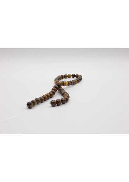 Kaplan Gözü Doğal Taş Boncuk 8 Mm fiyatları