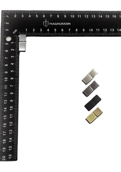 4x8 mm Deri Bileklik Kiliti Mıknatıslı Kilit (5 Adet)