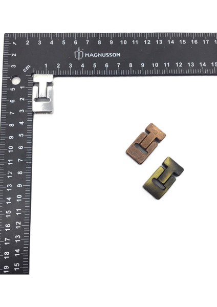 3X14 mm Deri Bileklik Kiliti Mıknatıslı Kilit (10 Adet)