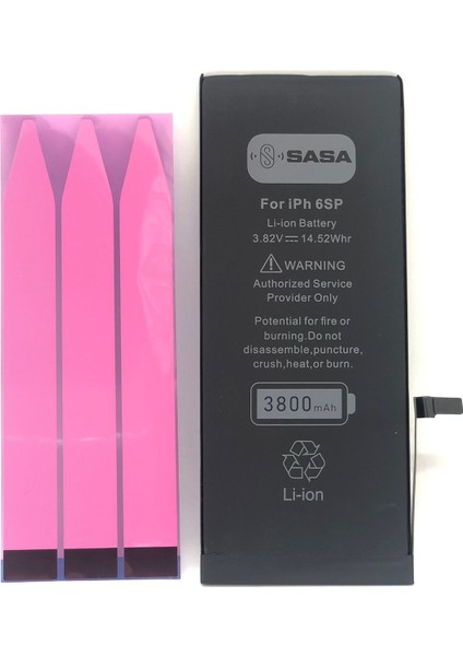 Apple iPhone 6s Plus Battery 3800 mAh Yüksek Amper Batarya