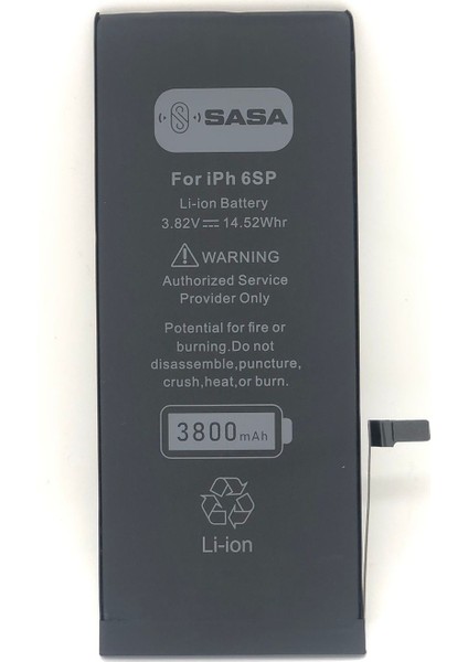 Apple iPhone 6s Plus Battery 3800 mAh Yüksek Amper Batarya