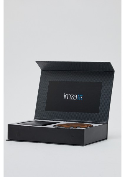 Siyah Kemer Cüzdan Set 1048240100