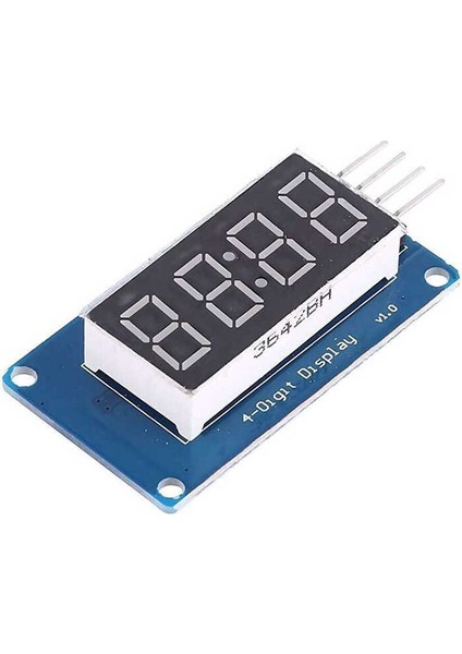 4'lü 7-Segment TM1637 Kırmızı Display Modülü fiyatları