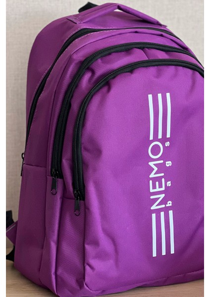 Unisex Sırt Çantası Büyük Boy Okul Spor Çantası, 16,9 Inç, 45X30X15CM 24 Lt