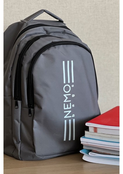 Unisex Sırt Çantası Büyük Boy Okul Spor Çantası, 16,9 Inç, 45X30X15CM 24 Lt
