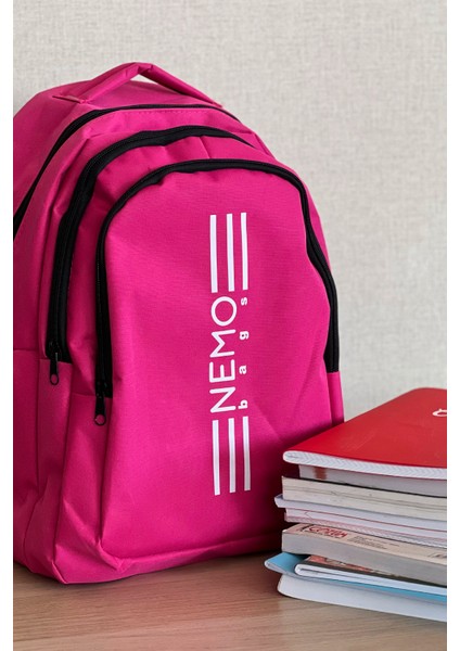 Unisex Sırt Çantası Büyük Boy Okul Spor Çantası, 16,9 Inç, 45X30X15CM 24 Lt