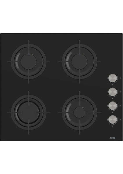 Flowart Lumora Essential Siyah 3'lü Ankastre Set ( QBL63CS-CS205-D086 )