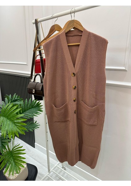 Şık Triko Tunik Yelek BK-7112