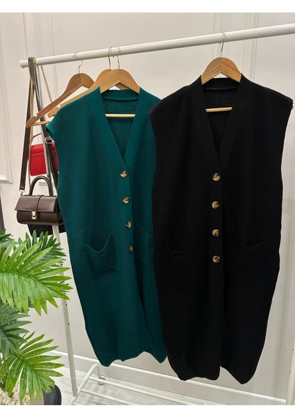 Şık Triko Tunik Yelek BK-7112