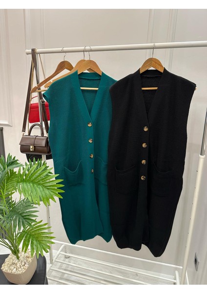 Şık Triko Tunik Yelek BK-7112