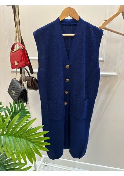 Şık Triko Tunik Yelek BK-7112