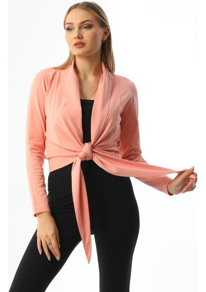 Somon Bağlamalı Kadın Hırka fiyatları