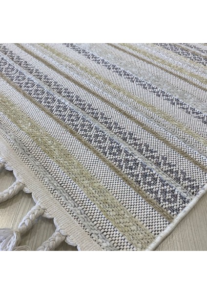 Meridyen 4801 Bej-Beyaz Halı